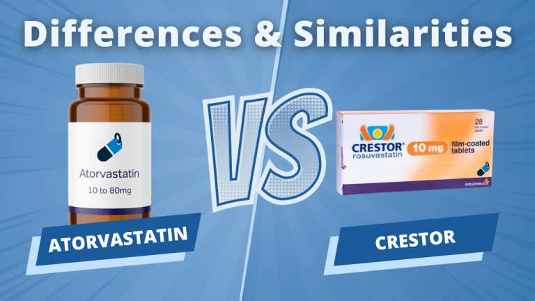Atorvastatin vs Crestor Differences and Similarities