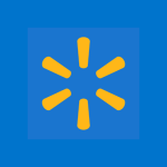 Walmart Logo Blue Background